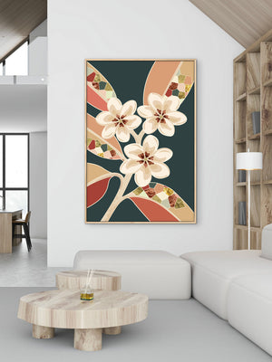 Frangipanis No.1 - Wild Tesserae Limited Edition of 50