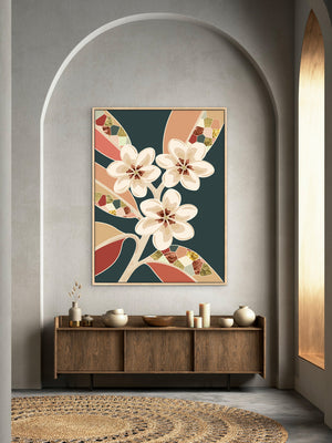 Frangipanis No.1 - Wild Tesserae Limited Edition of 50