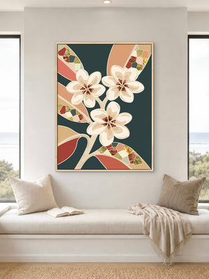 Frangipanis No.1 - Wild Tesserae Limited Edition of 50
