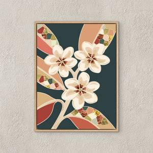 Frangipanis No.1 - Wild Tesserae | Canvas Print