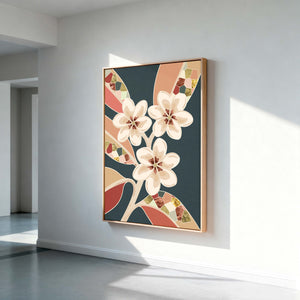 Frangipanis No.1 - Wild Tesserae | Canvas Print