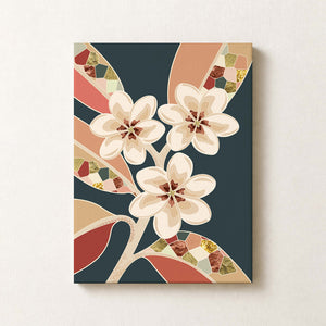 Frangipanis No.1 - Wild Tesserae | Canvas Print