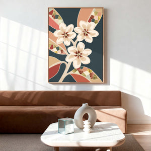 Frangipanis No.1 - Wild Tesserae | Canvas Print