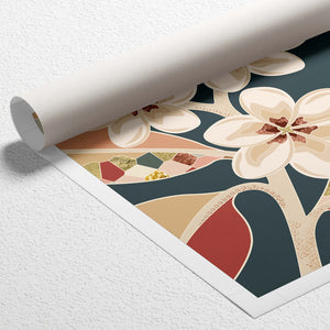 Frangipanis No.1 - Wild Tesserae | Canvas Print