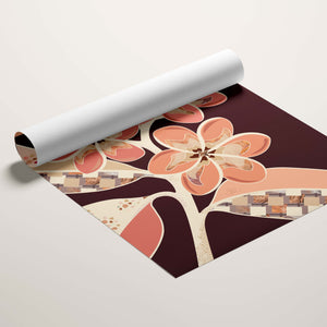 Frangipanis No.1 - Terracotta Reverie | Canvas Print