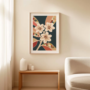 Frangipanis No.1 - Wild Tesserae | Fine Art Paper Print