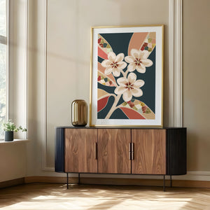 Frangipanis No.1 - Wild Tesserae | Fine Art Paper Print