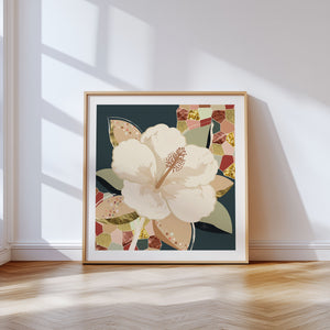 Hibiscus No.1 - Wild Tesserae | Fine Art Paper Print