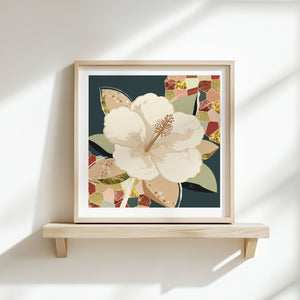 Hibiscus No.1 - Wild Tesserae | Fine Art Paper Print