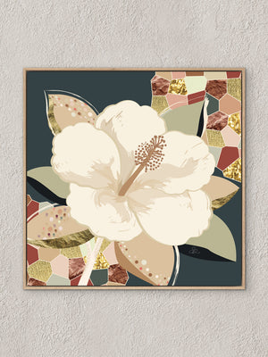 Hibiscus No.1 - Wild Tesserae Limited Edition of 50
