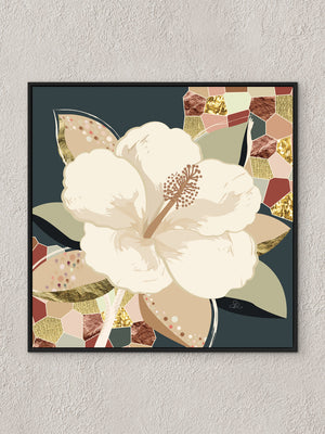 Hibiscus No.1 - Wild Tesserae Limited Edition of 50