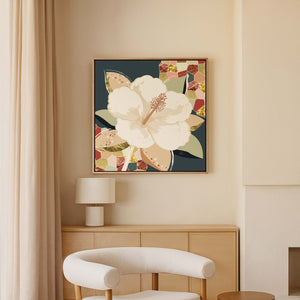 Hibiscus No.1 - Wild Tesserae | Canvas Print