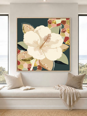 Hibiscus No.1 - Wild Tesserae Limited Edition of 50