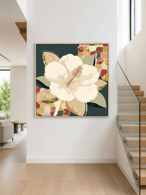 Hibiscus No.1 - Wild Tesserae Limited Edition of 50