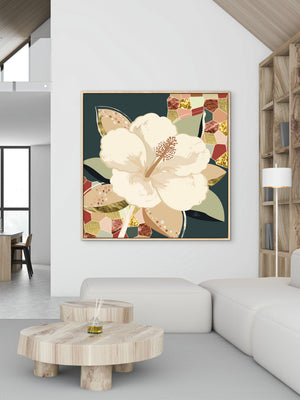 Hibiscus No.1 - Wild Tesserae Limited Edition of 50