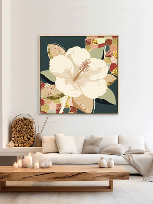 Hibiscus No.1 - Wild Tesserae Limited Edition of 50