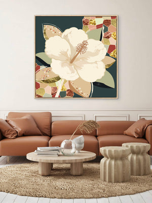 Hibiscus No.1 - Wild Tesserae Limited Edition of 50