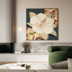 Hibiscus No.1 - Wild Tesserae | Canvas Print