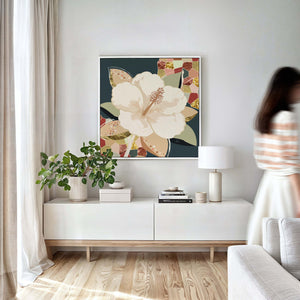 Hibiscus No.1 - Wild Tesserae | Canvas Print