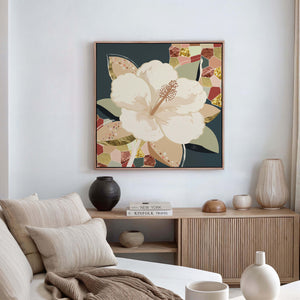 Hibiscus No.1 - Wild Tesserae | Canvas Print