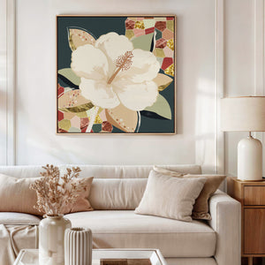 Hibiscus No.1 - Wild Tesserae | Canvas Print