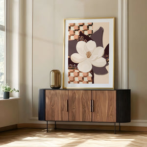 Magnolia No.1 - Terracotta Reverie | Fine Art Paper Print