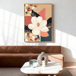 Magnolia No.1 - Wild Tesserae | Canvas Print