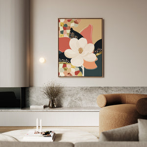 Magnolia No.1 - Wild Tesserae | Canvas Print