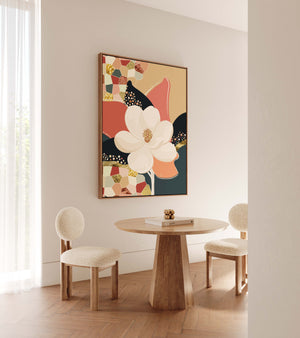 Magnolia No.1 - Wild Tesserae | Canvas Print