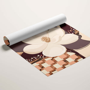 Magnolia No.1 - Terracotta Reverie | Canvas Print