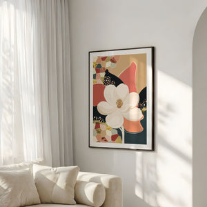 Magnolia No.1 - Wild Tesserae | Fine Art Paper Print
