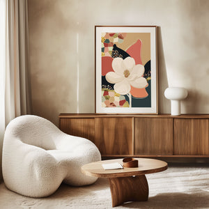 Magnolia No.1 - Wild Tesserae | Fine Art Paper Print