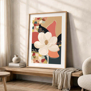 Magnolia No.1 - Wild Tesserae | Fine Art Paper Print