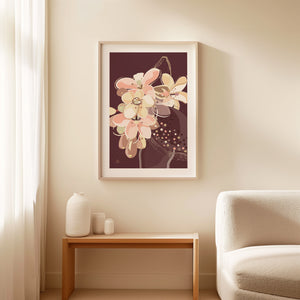 Orange Jasmine No.1 - Jardin de Lumière | Fine Art Paper Print