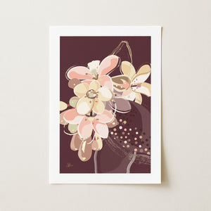 Orange Jasmine No.1 - Jardin de Lumière | Fine Art Paper Print
