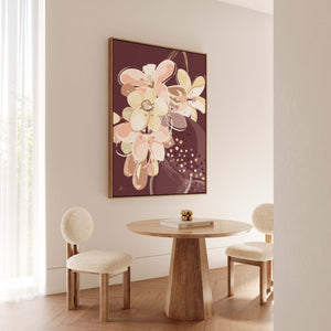 Orange Jasmine No.1 - Jardin de Lumière | Canvas Print