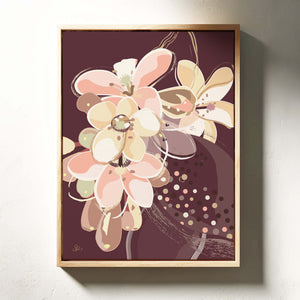 Orange Jasmine No.1 - Jardin de Lumière | Canvas Print