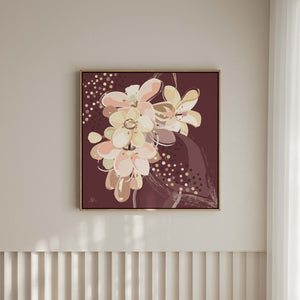Orange Jasmine No.2 - Jardin de Lumière | Canvas Print