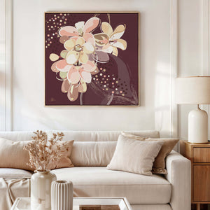 Orange Jasmine No.2 - Jardin de Lumière | Canvas Print