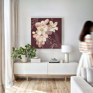 Orange Jasmine No.2 - Jardin de Lumière | Canvas Print