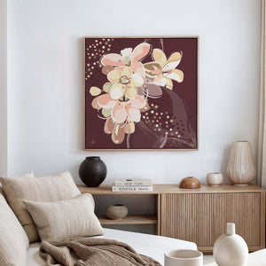 Orange Jasmine No.2 - Jardin de Lumière | Canvas Print