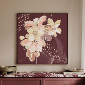 Orange Jasmine No.2 - Jardin de Lumière | Canvas Print