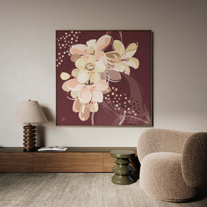 Orange Jasmine No.2 - Jardin de Lumière | Canvas Print