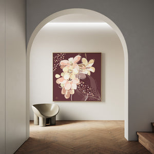Orange Jasmine No.2 - Jardin de Lumière | Canvas Print