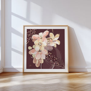 Orange Jasmine No.2 - Jardin de Lumière | Fine Art Paper Print