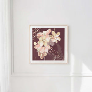 Orange Jasmine No.2 - Jardin de Lumière | Fine Art Paper Print