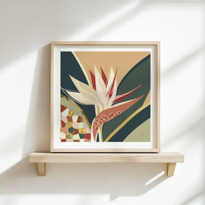 Strelitzia No.1 - Wild Tesserae | Fine Art Paper Print