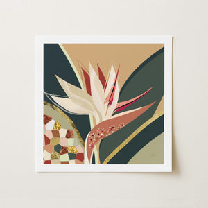 Strelitzia No.1 - Wild Tesserae | Fine Art Paper Print