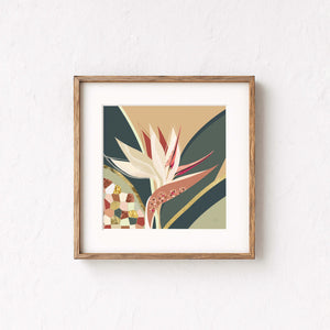 Strelitzia No.1 - Wild Tesserae | Fine Art Paper Print