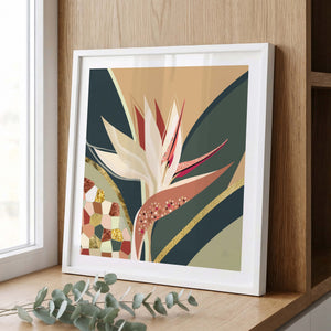 Strelitzia No.1 - Wild Tesserae | Fine Art Paper Print